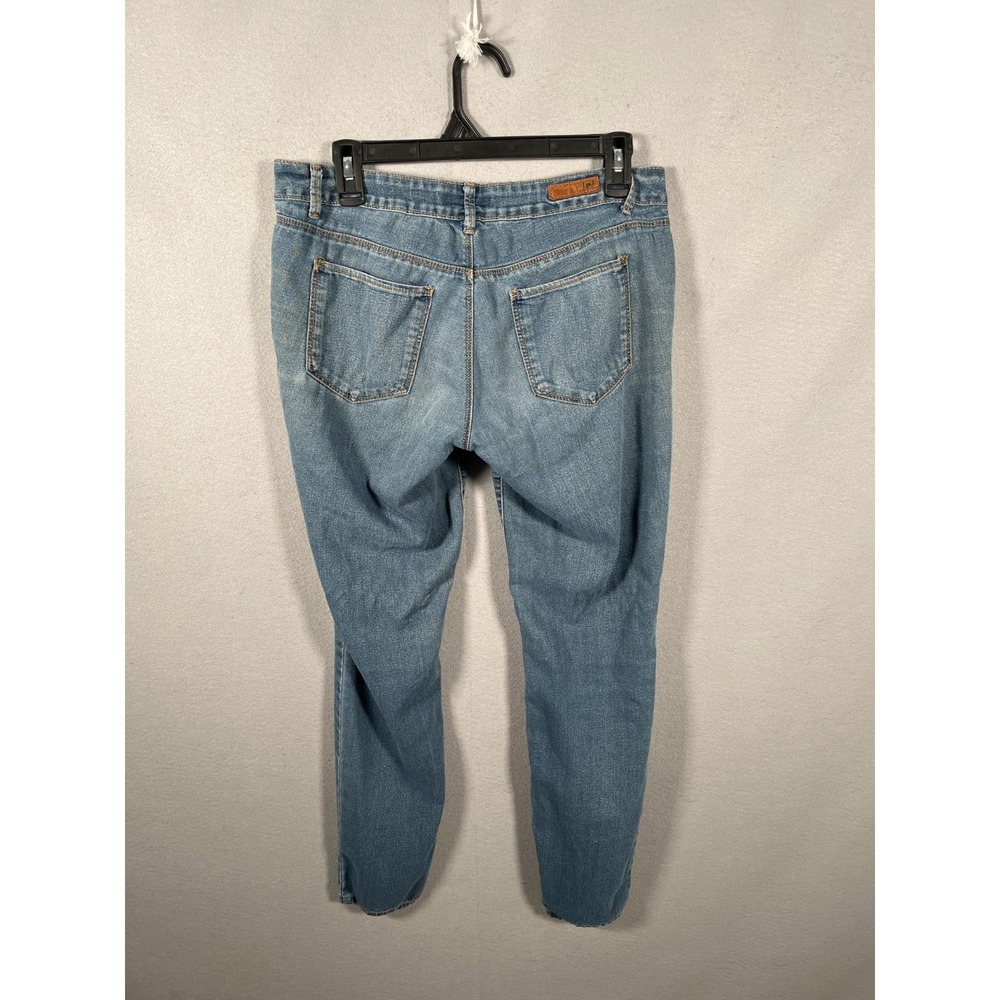 Lei Emma Jegging Jeans Womens 33 Blue Denim Cotton Stretch Logo Medium Wash‎ - Picture 6 of 7